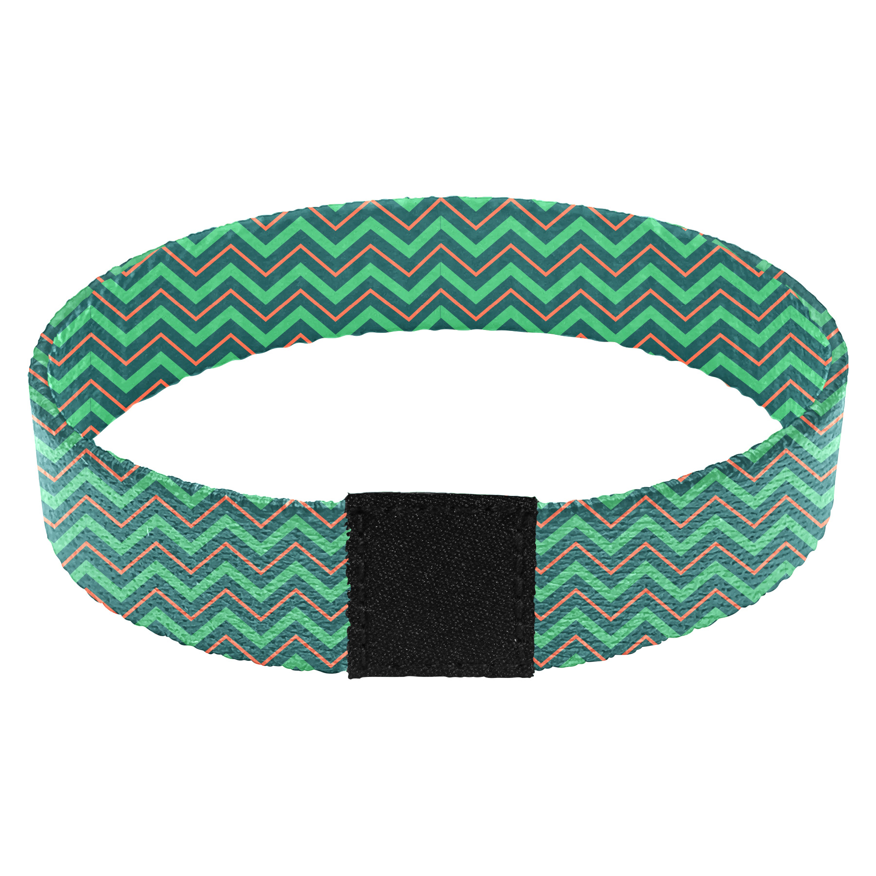 5/8'' Sublimation Elastic Polyester Wristband With Woven Label 13