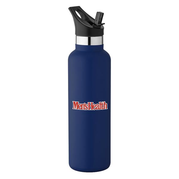 20 oz Basecamp Mesa Tundra Bottle with Screw Top and Flip-Top Straw Lid 14