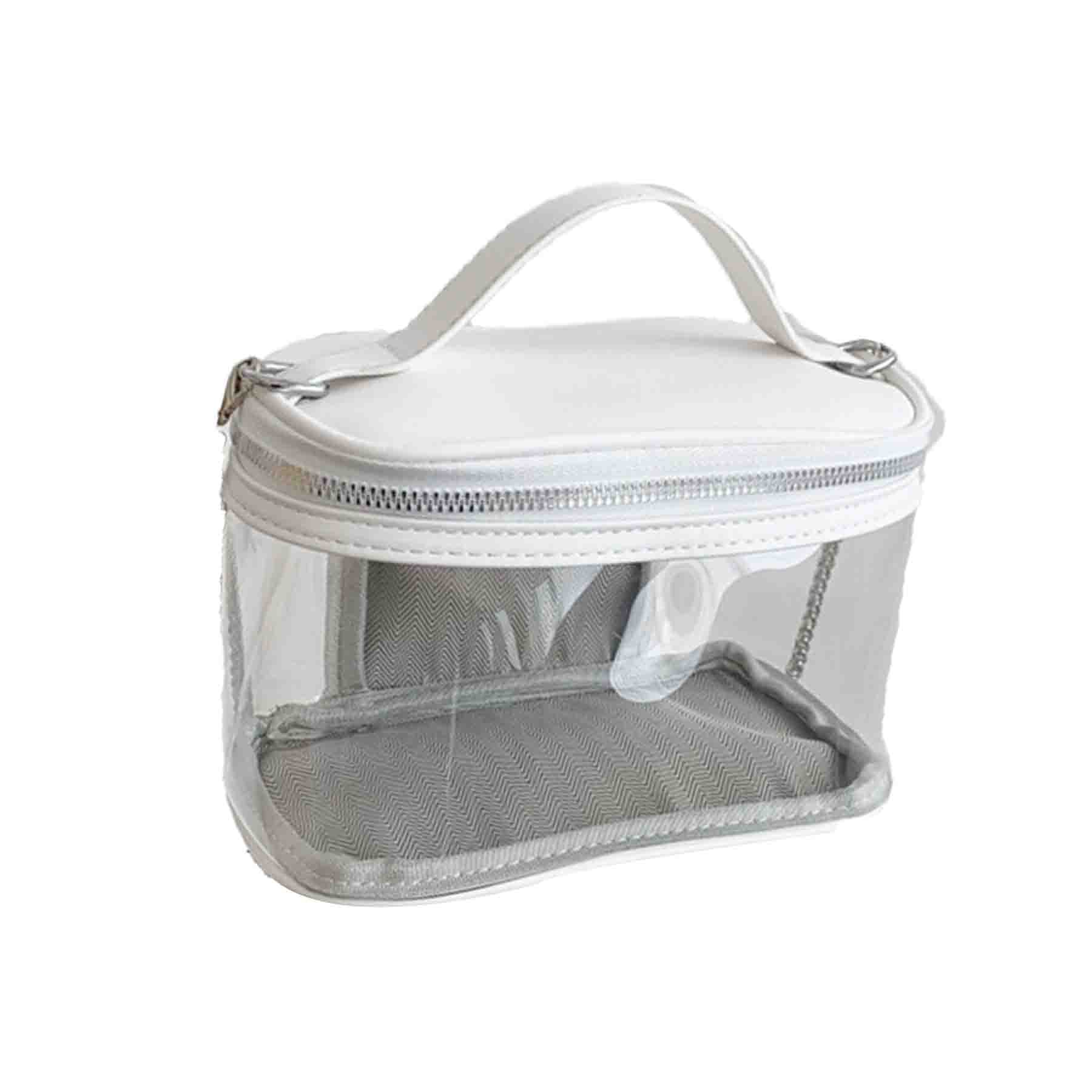 Transparent Makeup Cube Toiletry Bag 7