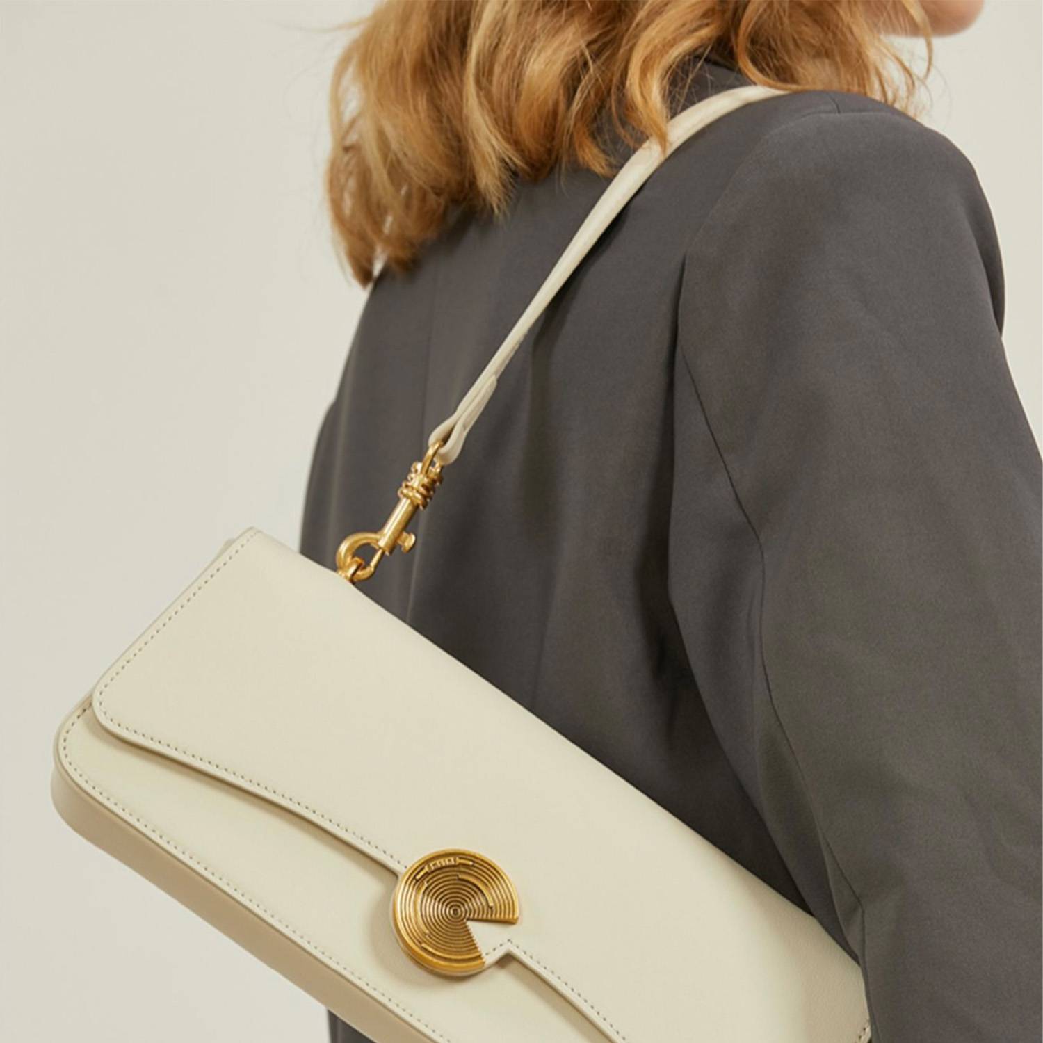 Genuine Leather Women's Tote Bag, custom tote bag with logo imprint 6