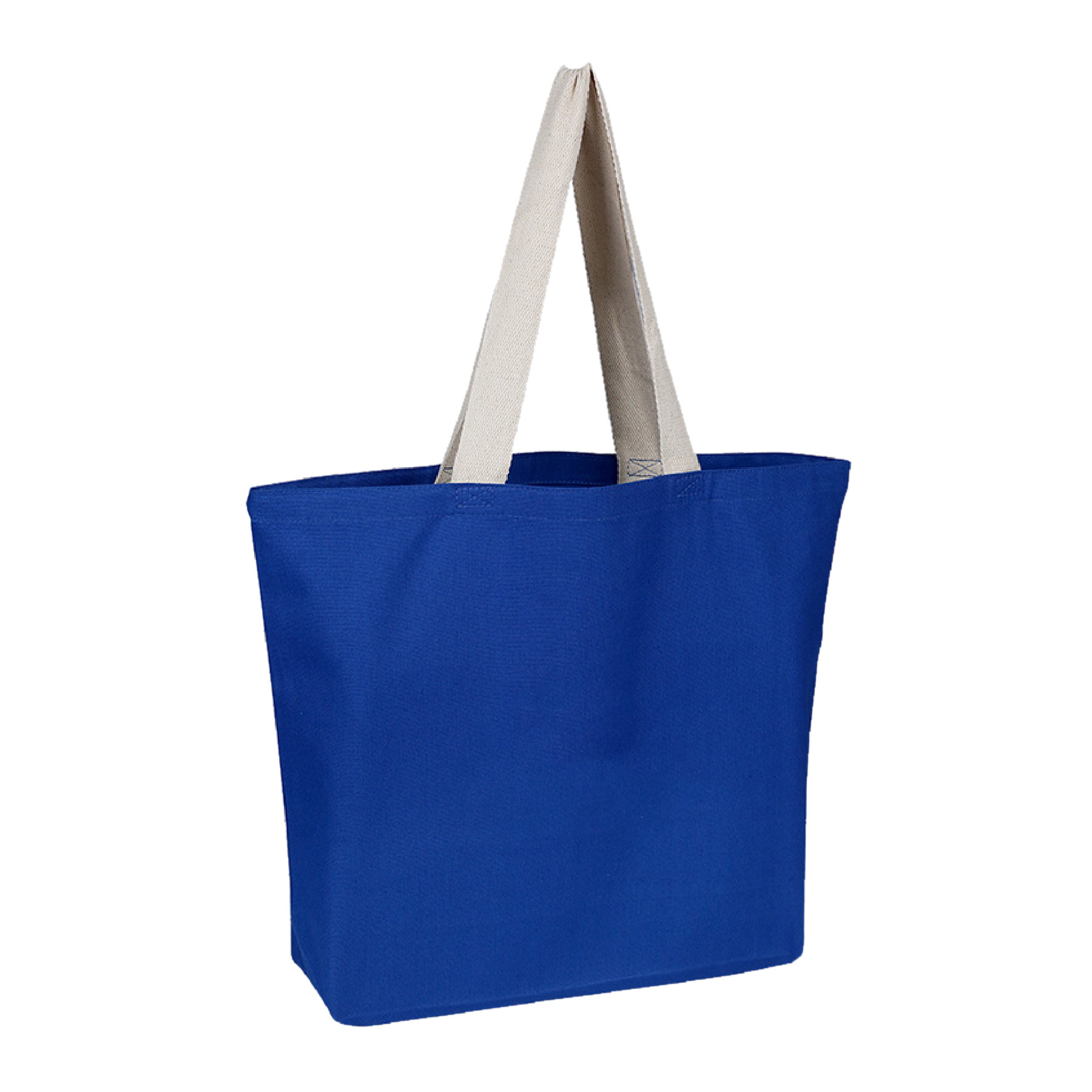 12 oz. 100% Cotton Canvas Colored Beach Bag 6