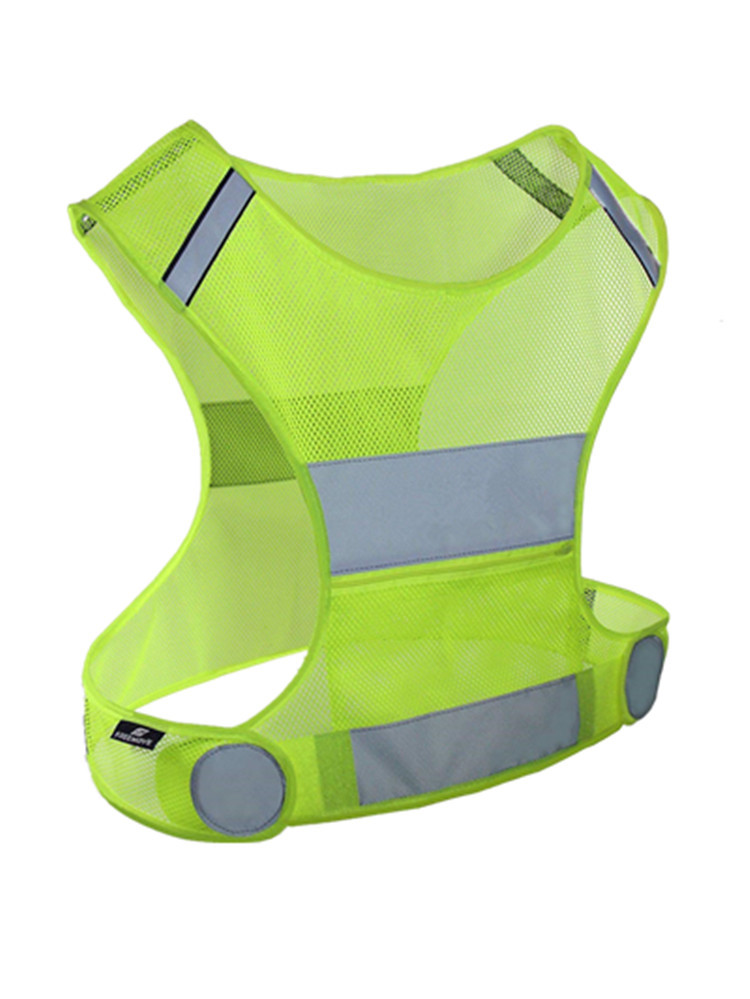 Reflective Running Vest With Pocket 4