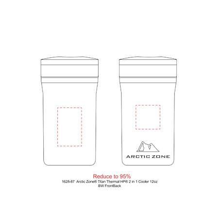 Arctic Zone® Titan Thermal HP® 2 in 1 Cooler 12oz 111
