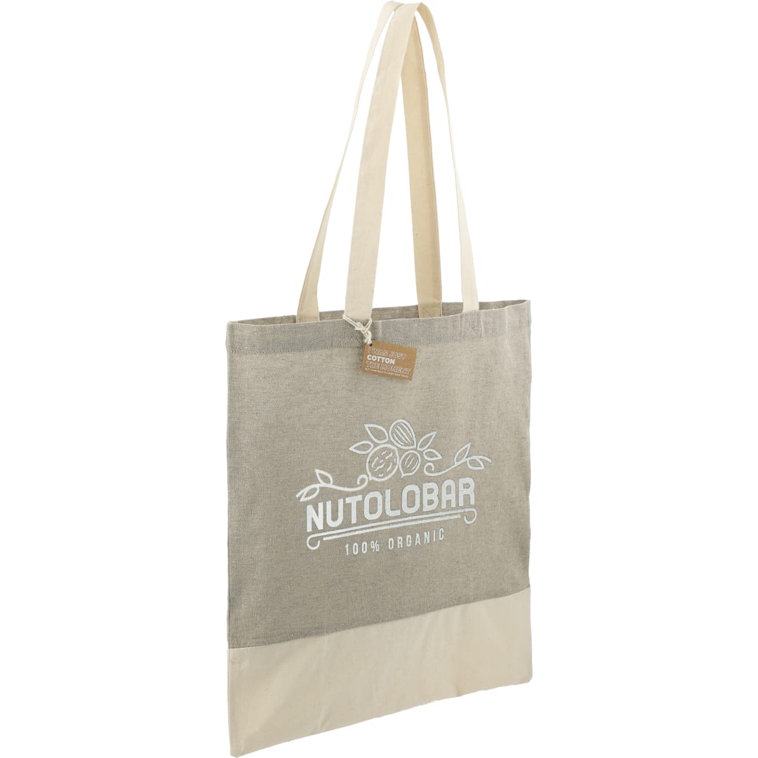 Split Recycled 5oz Cotton Twill Convention Tote 112