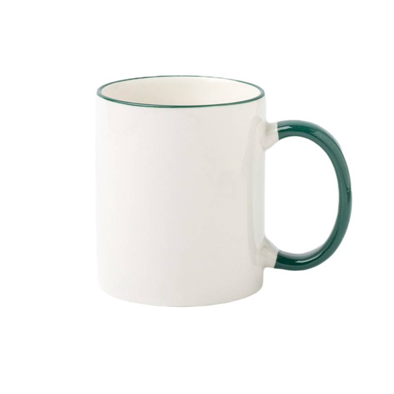Custom 11 oz. C-handle Ceramic Mugs 5