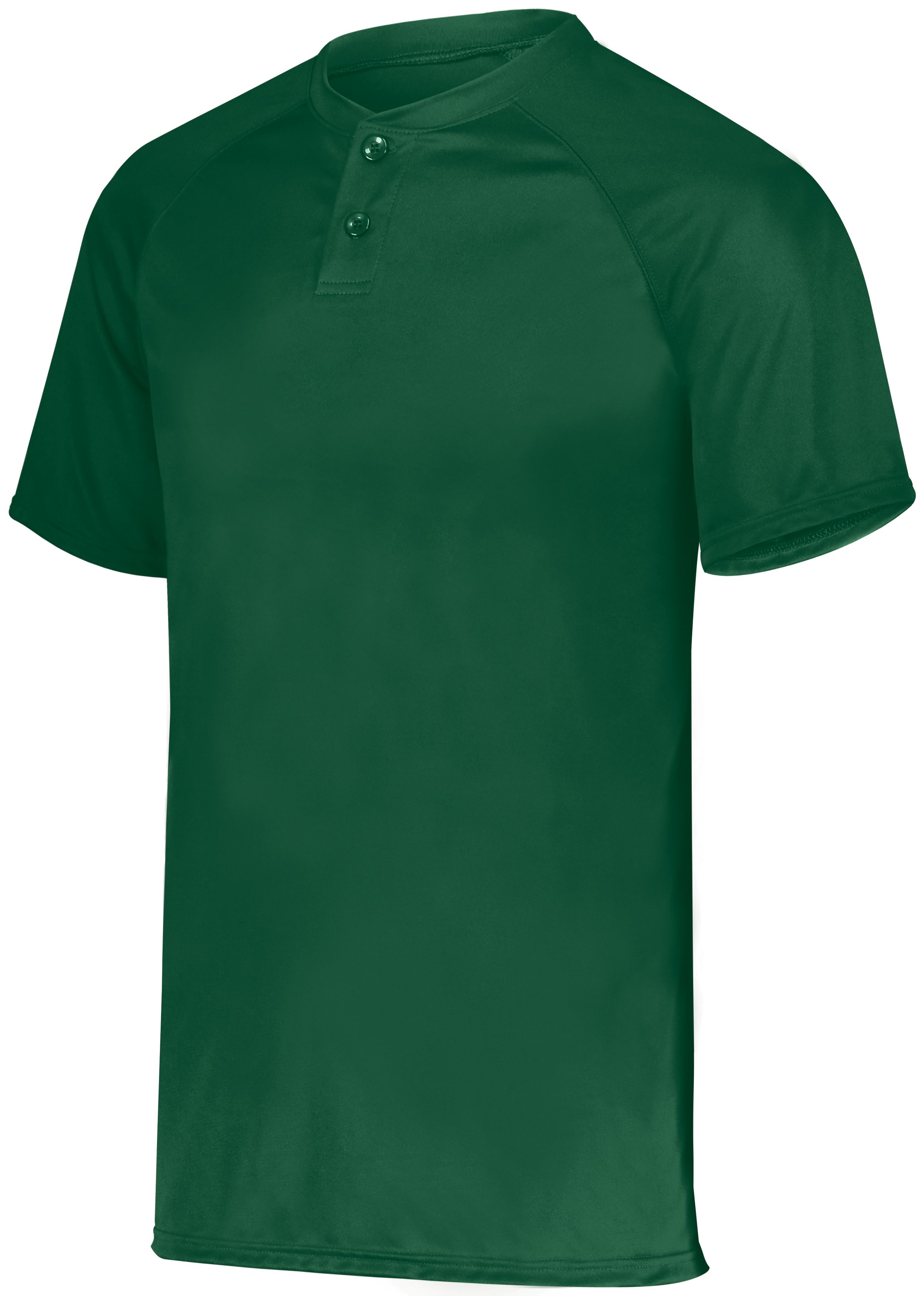 Youth Attain Wicking Two-Button Baseball Jersey 2