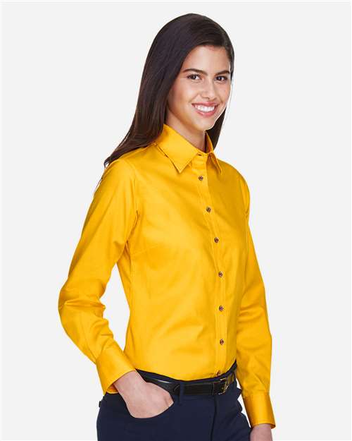 Women's Easy Blend™ Twill Dress Shirt with Stain-Release - M500W 55