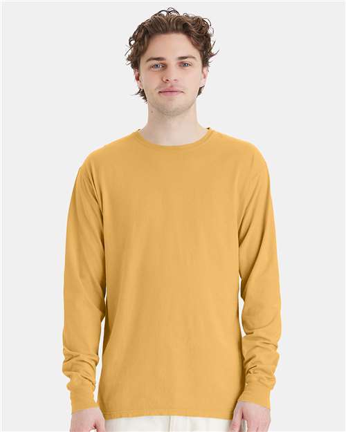 Unisex Garment-Dyed Long Sleeve T-Shirt - GDH200 69