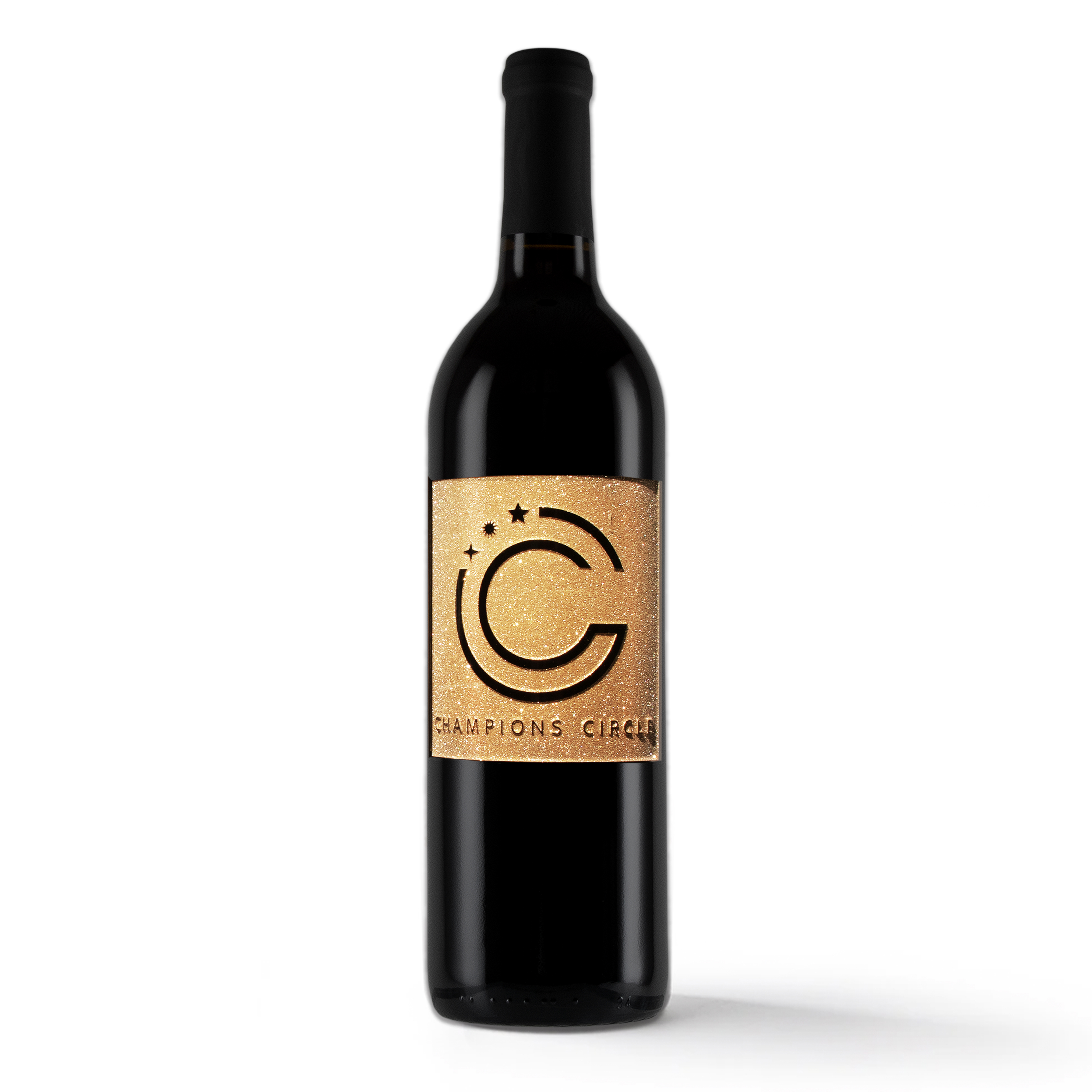 Etched Cabernet Sauvignon Red Wine Bottle 2