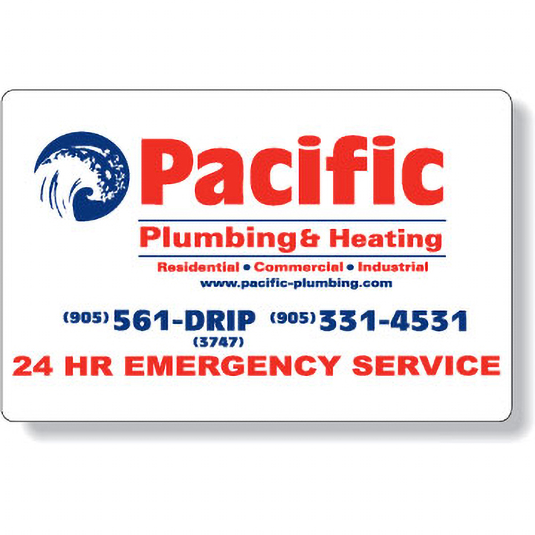 Stock Shape White Matte Polypropylene Roll Labels - Rectangle (3.25" x 5") Flexo-printed