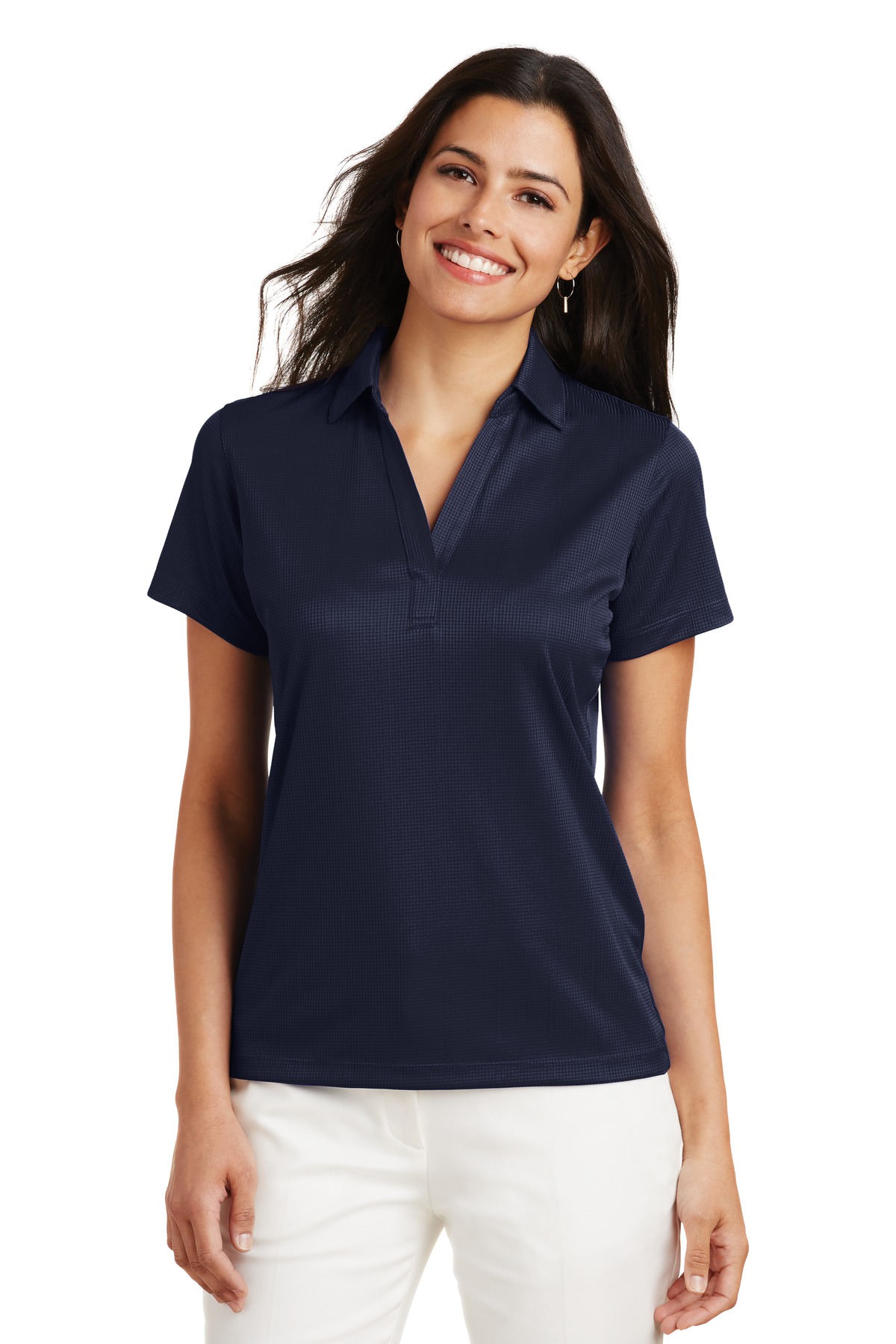 Port Authority Women's Performance Fine Jacquard Polo. L528 59