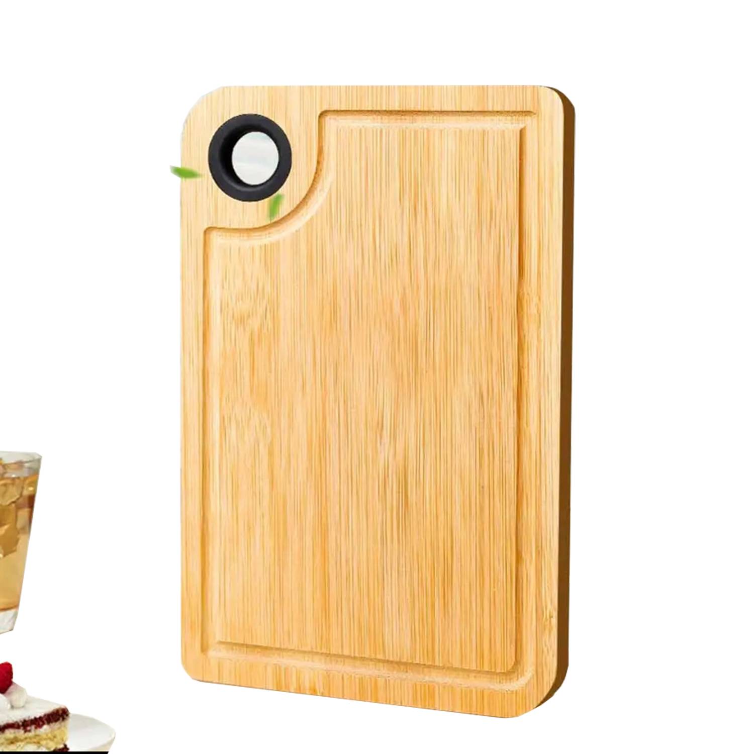 Double-Sided Household Bamboo Cutting Board w/ Groove 5