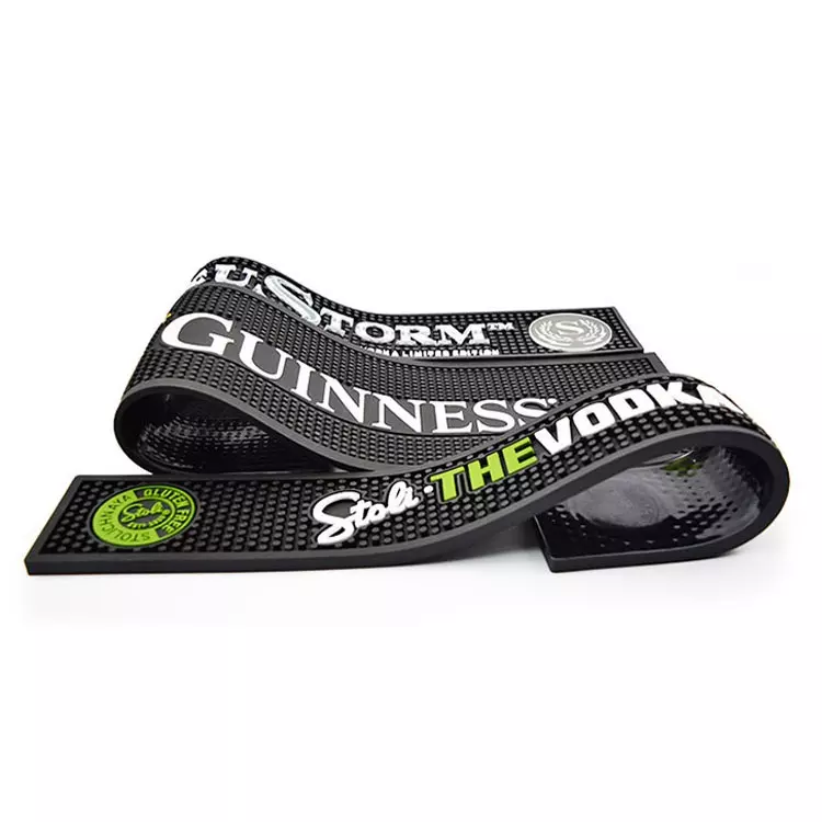 Branded PVC Custom Promotion Counter Rail Mat 2