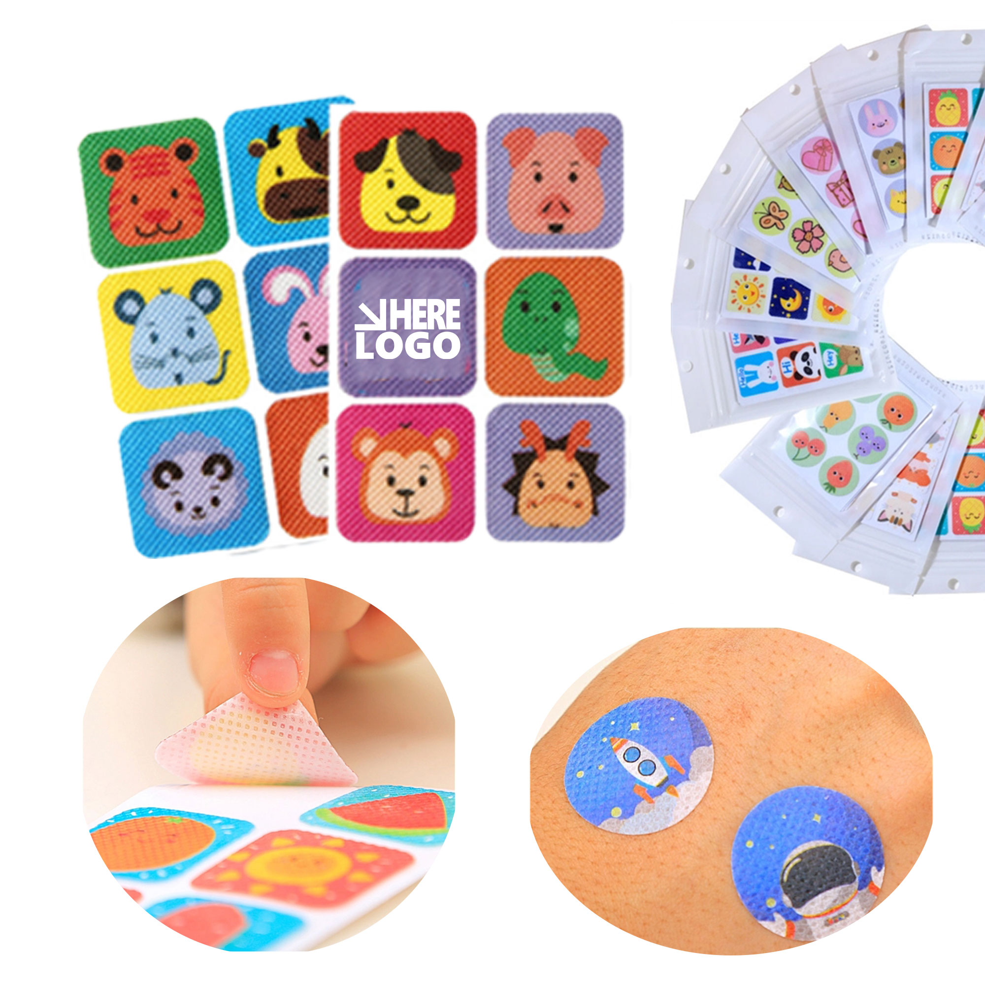 MOQ 50 Mosquito Repellant Patch Sticker Kid 36pcs 1