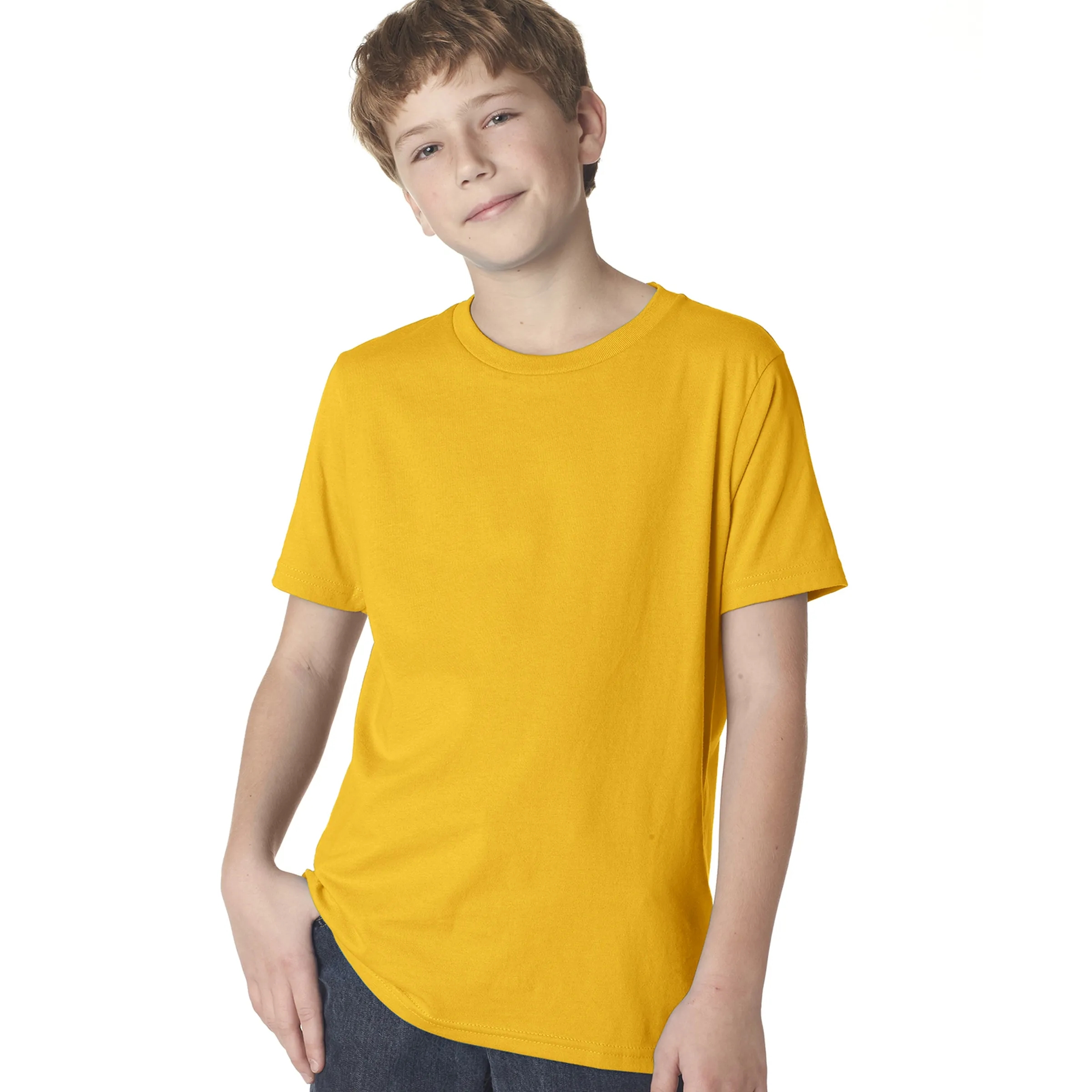 Next Level Youth Boys' Cotton Crew 9