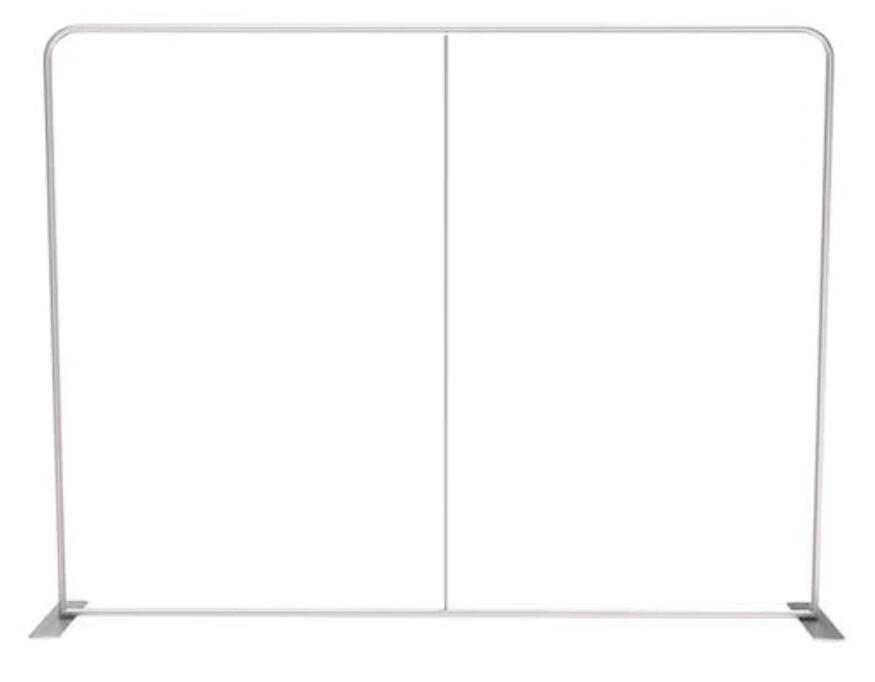 8' x 7.5' Straight Fabric Display Frame Only