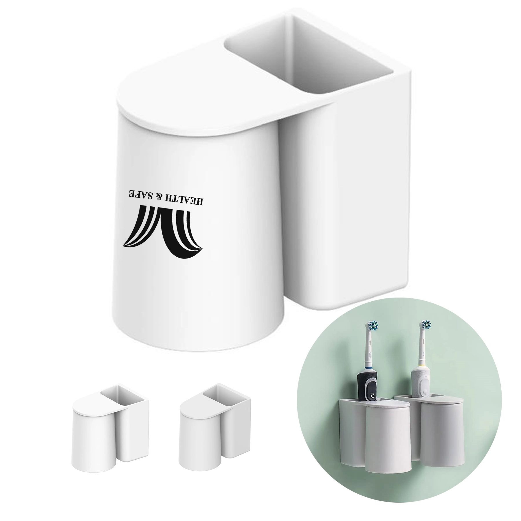 Toothbrush Holder Wall Mounted For Single 5