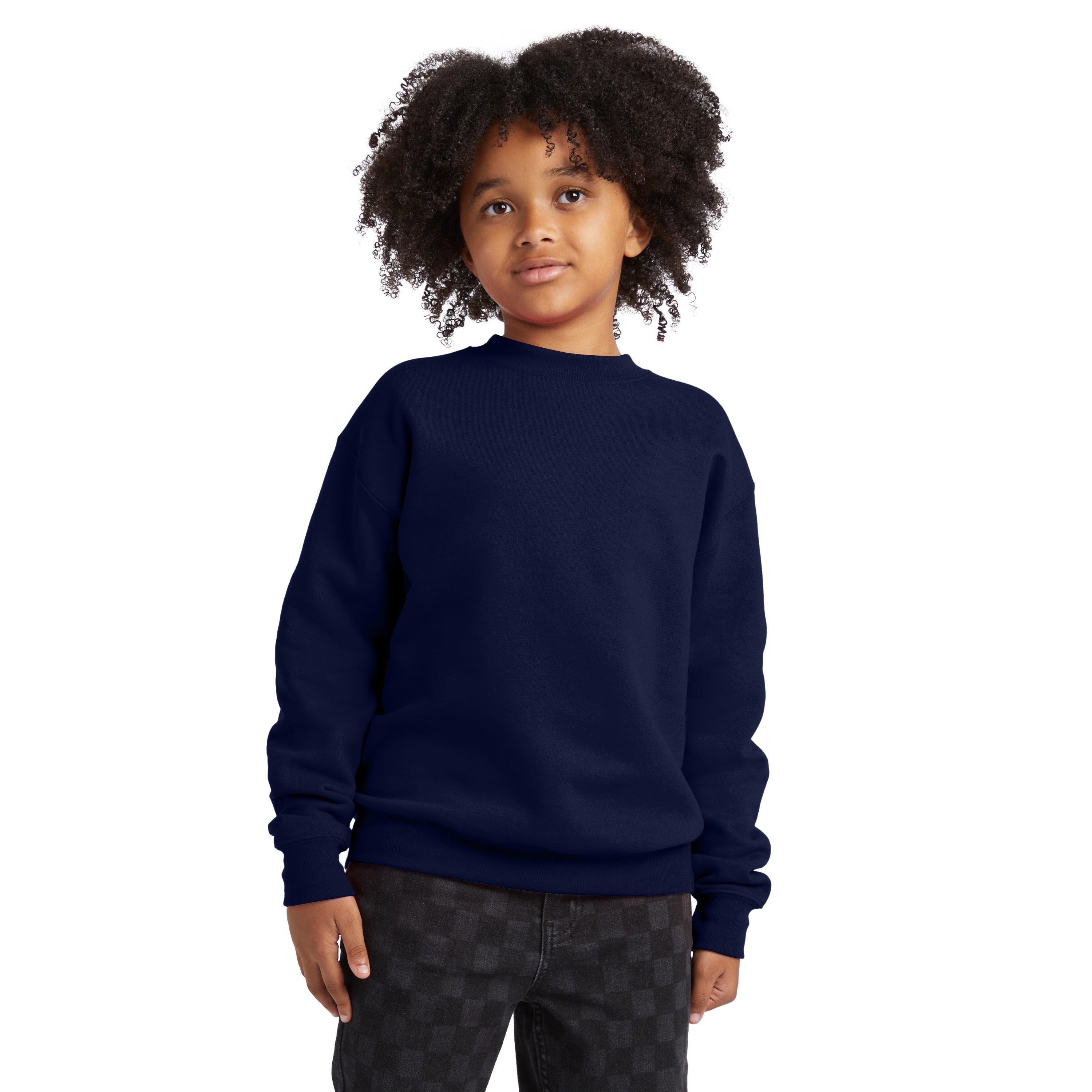 Hanes EcoSmart Fleece Sweatshirt, custom hoodie or sweatshirt with logo imprint 3