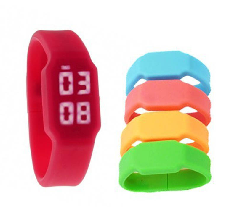 LED Wristband Watch USB Flash Drive 7
