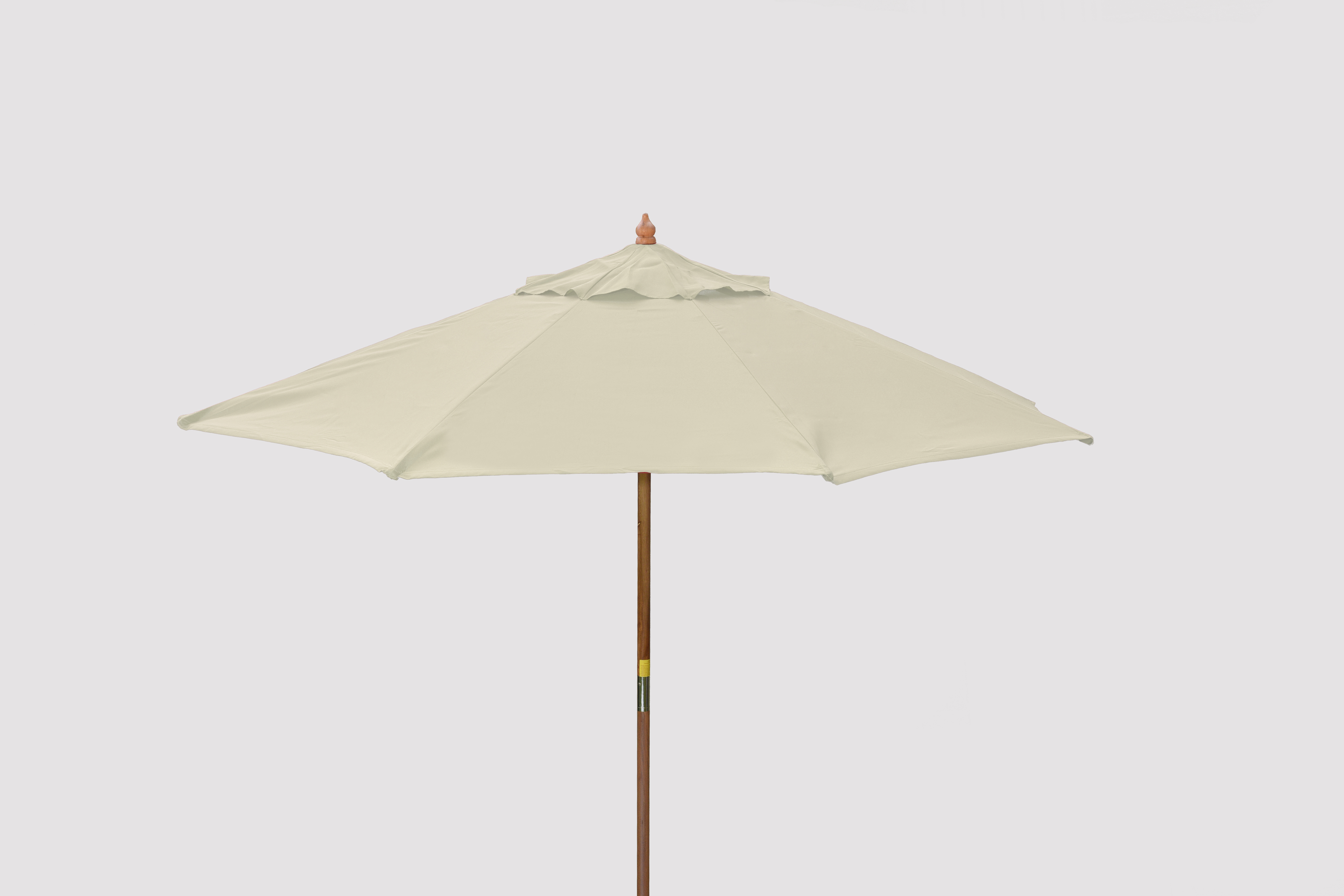 9' Wood Market Umbrella