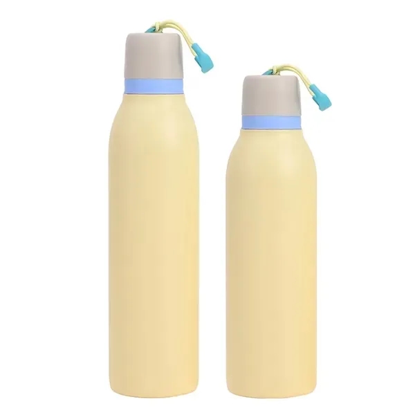 18 oz Insulated Stainless Steel Water Bottle with Straw 4
