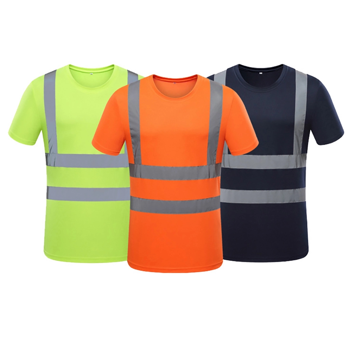 High Visibility Reflective Construction Safety T Shirt 3