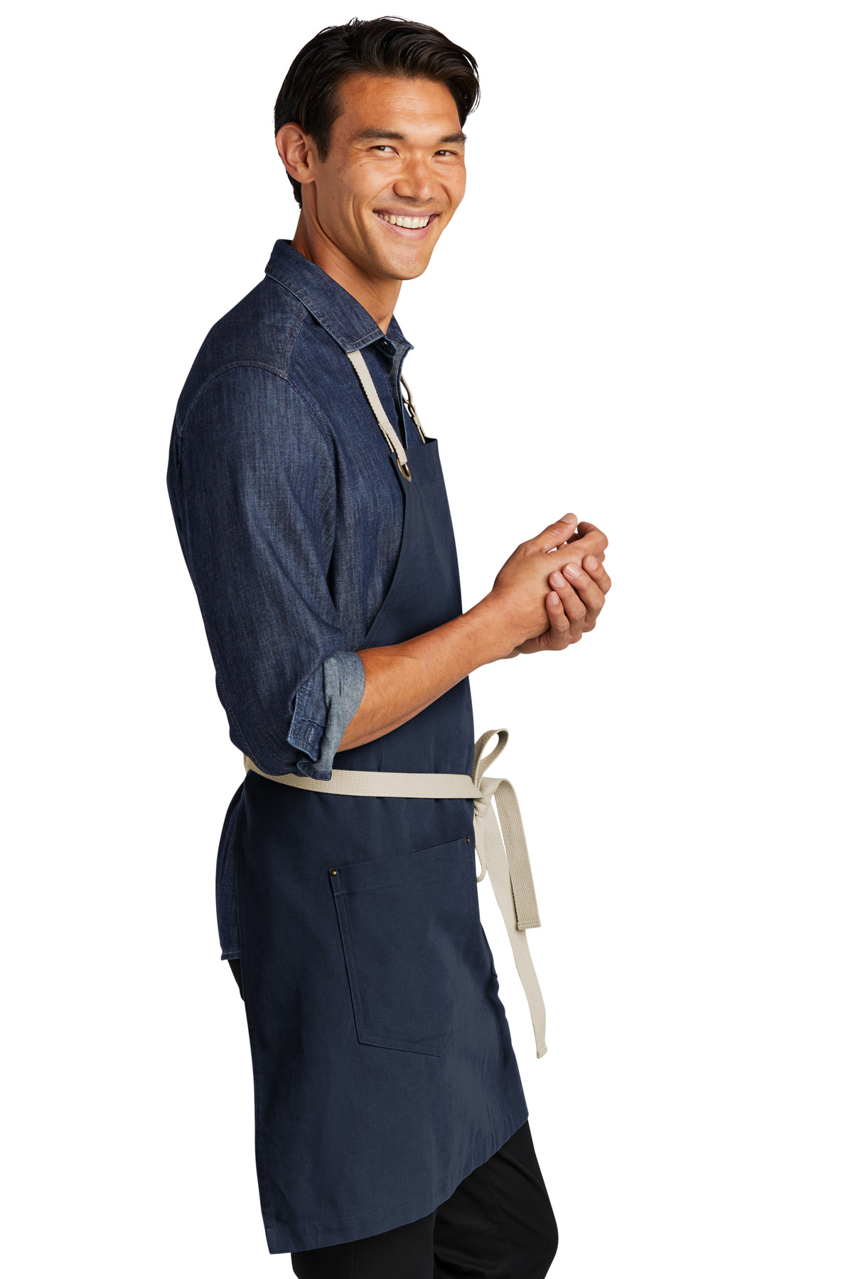 Port Authority Canvas Full-Length Two-Pocket Apron A815 16