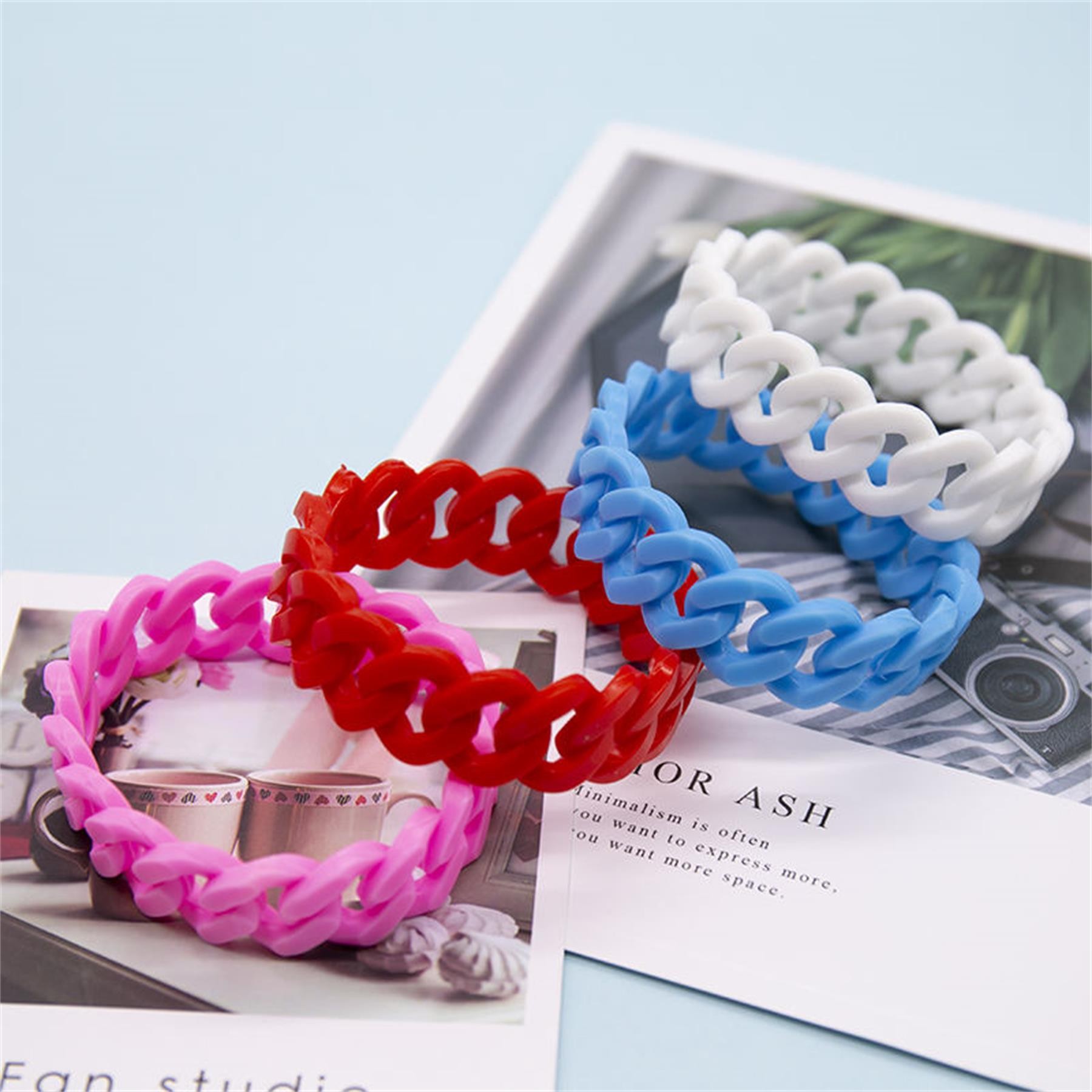 Link Colorful Silicone Bracelet 7