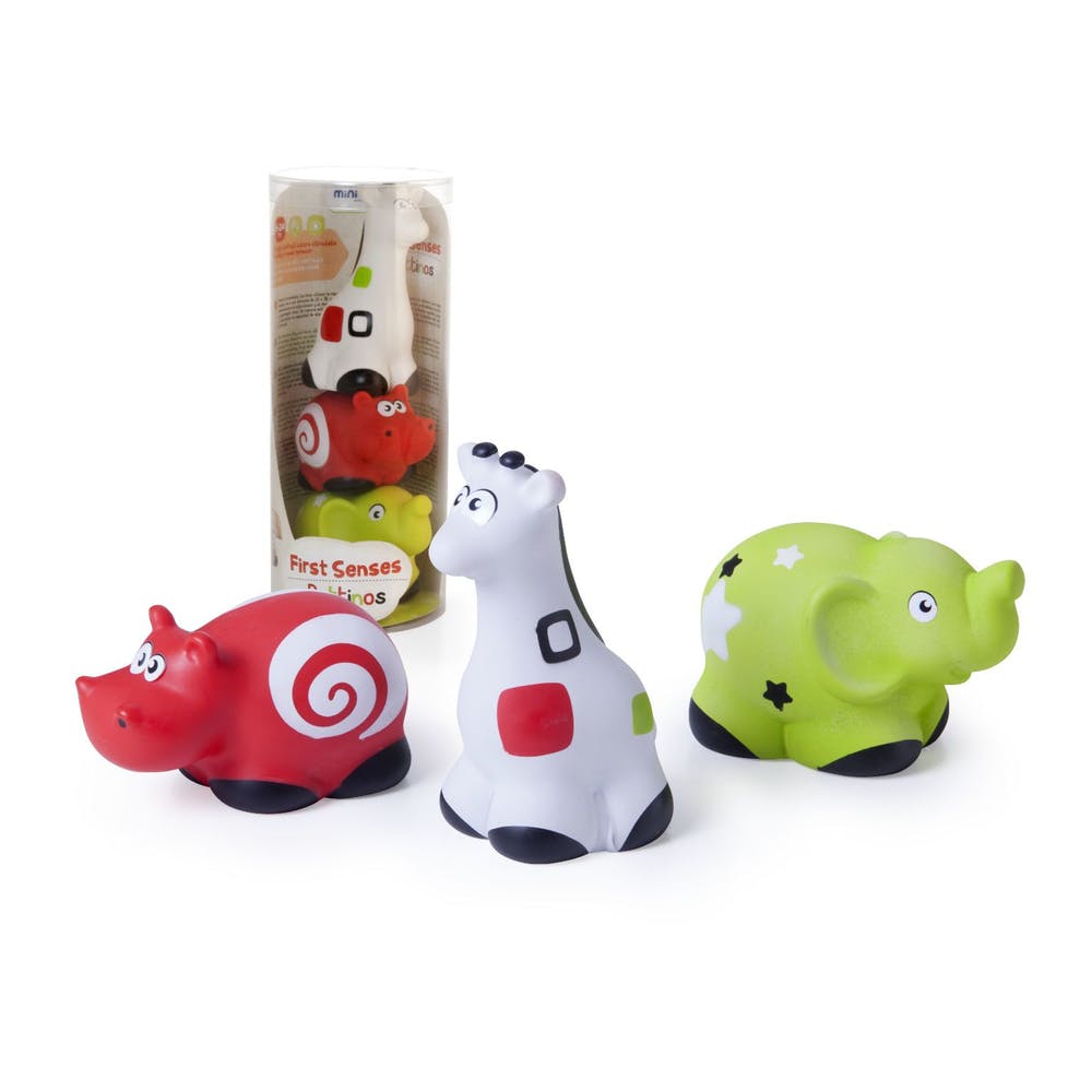 Baby's Teething Toys - Animals 3 Pack 6+ Months