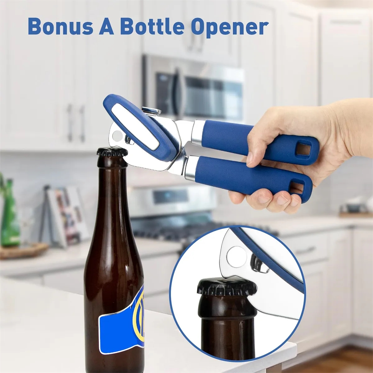 Stainless Steel  Handheld Strong Heavy Duty Can Opener 11