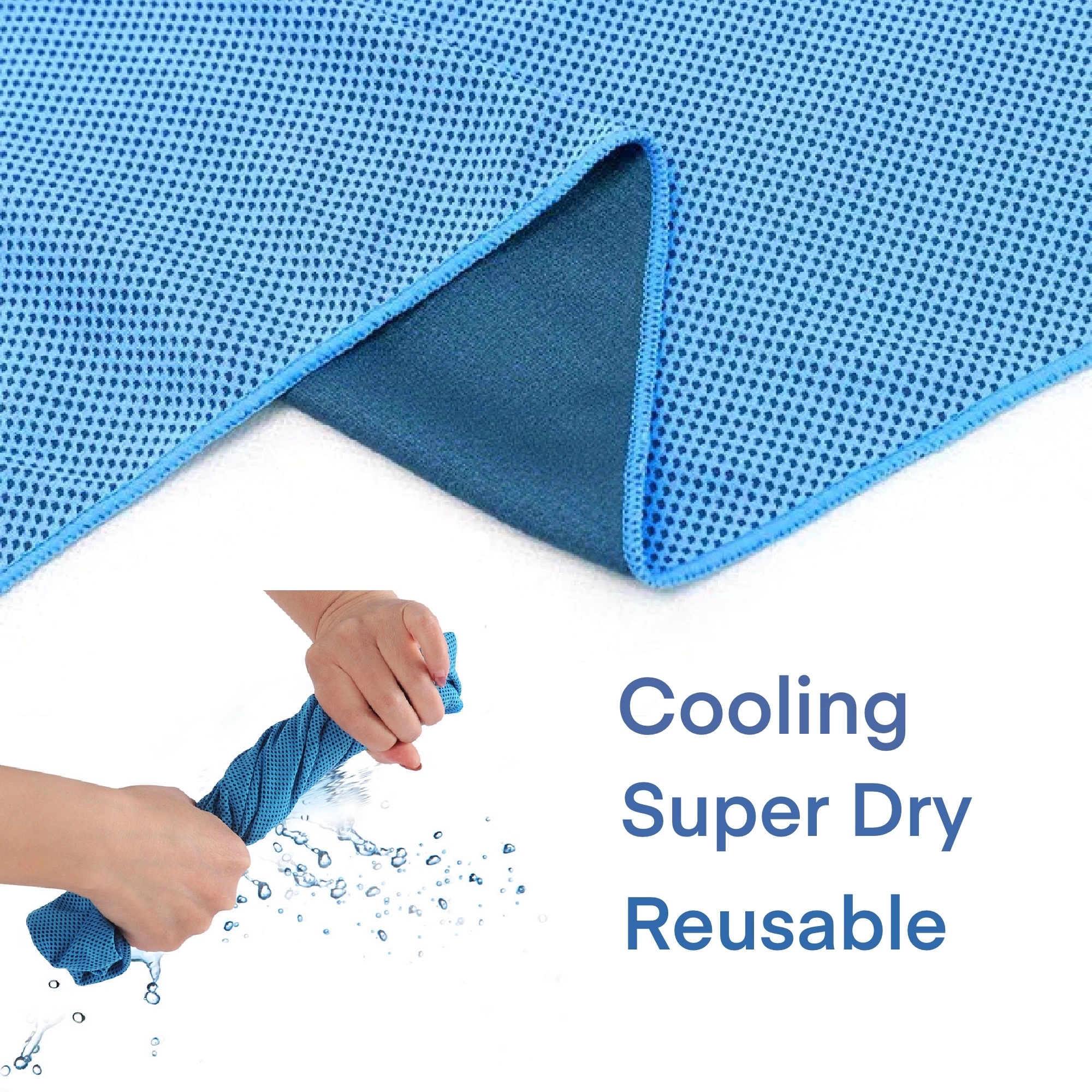 Sports Cold Cooling Towel MOQ 50PCS 2