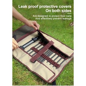 Multifunction Tent Stake Storage Bag - Tools Not Included 2