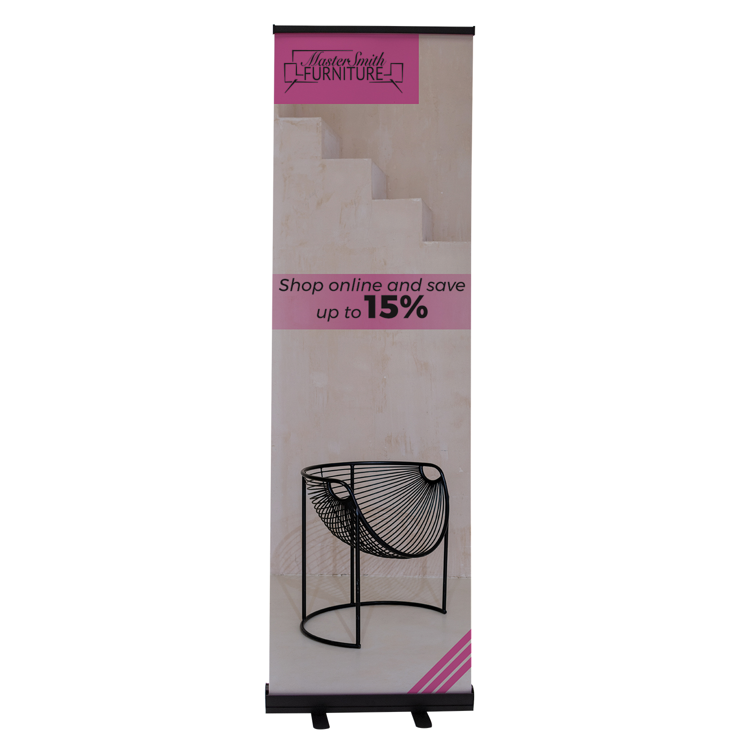 24" Economy Retractor Kit (No-Curl Hybrid Media) 6