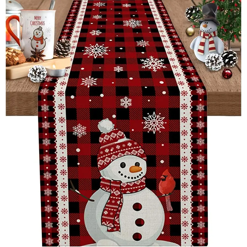 Christmas Trees Merry Xmas Table Runner 2