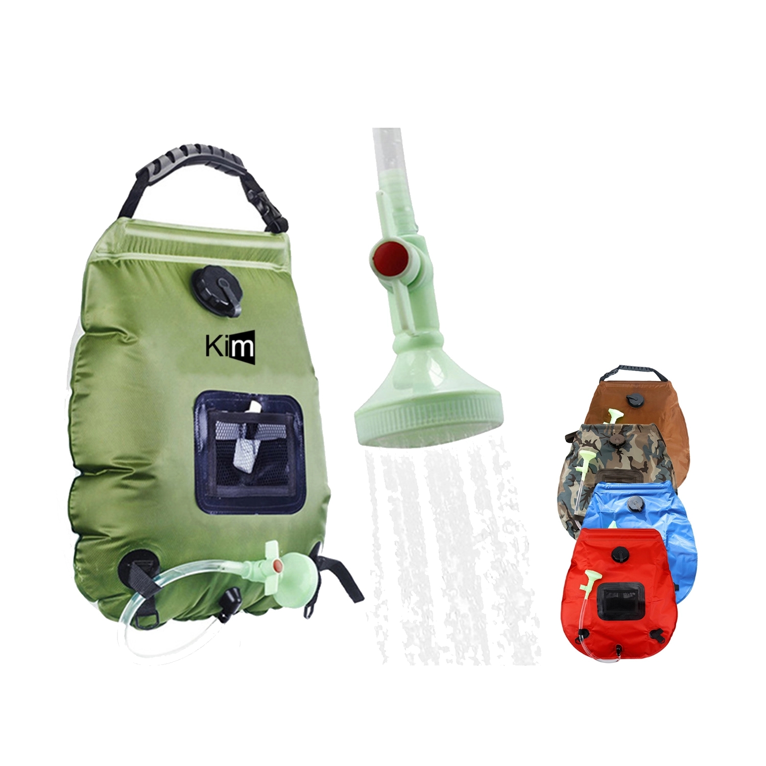Outdoor Solar Thermal Shower Bag 2
