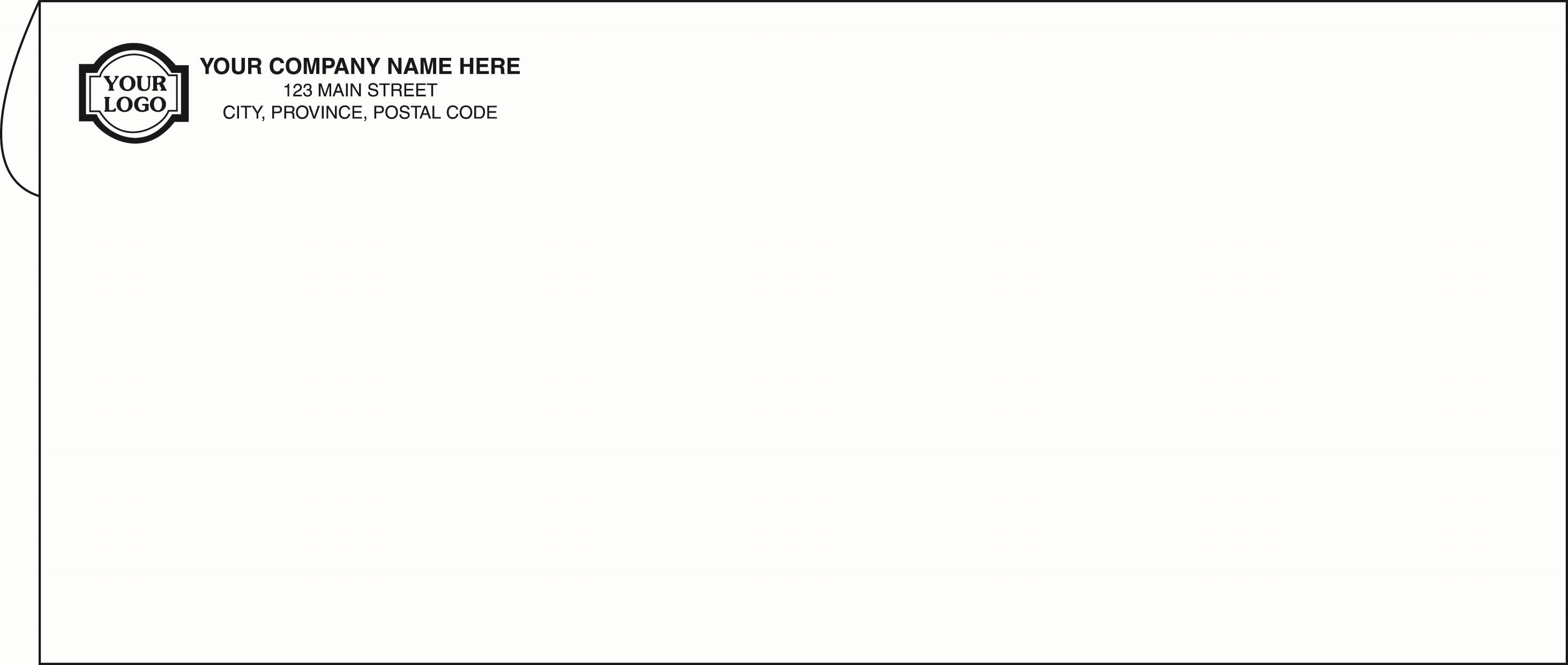 Envelope - White, Standard #10, No Window 2