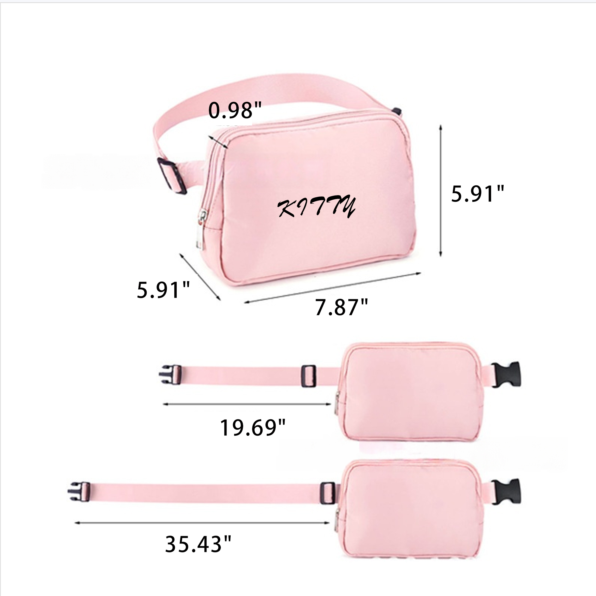 Belt Bag with Adjustable Strap 7