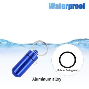 Durable Aluminum Capsule Shaped Dog ID Tag 10