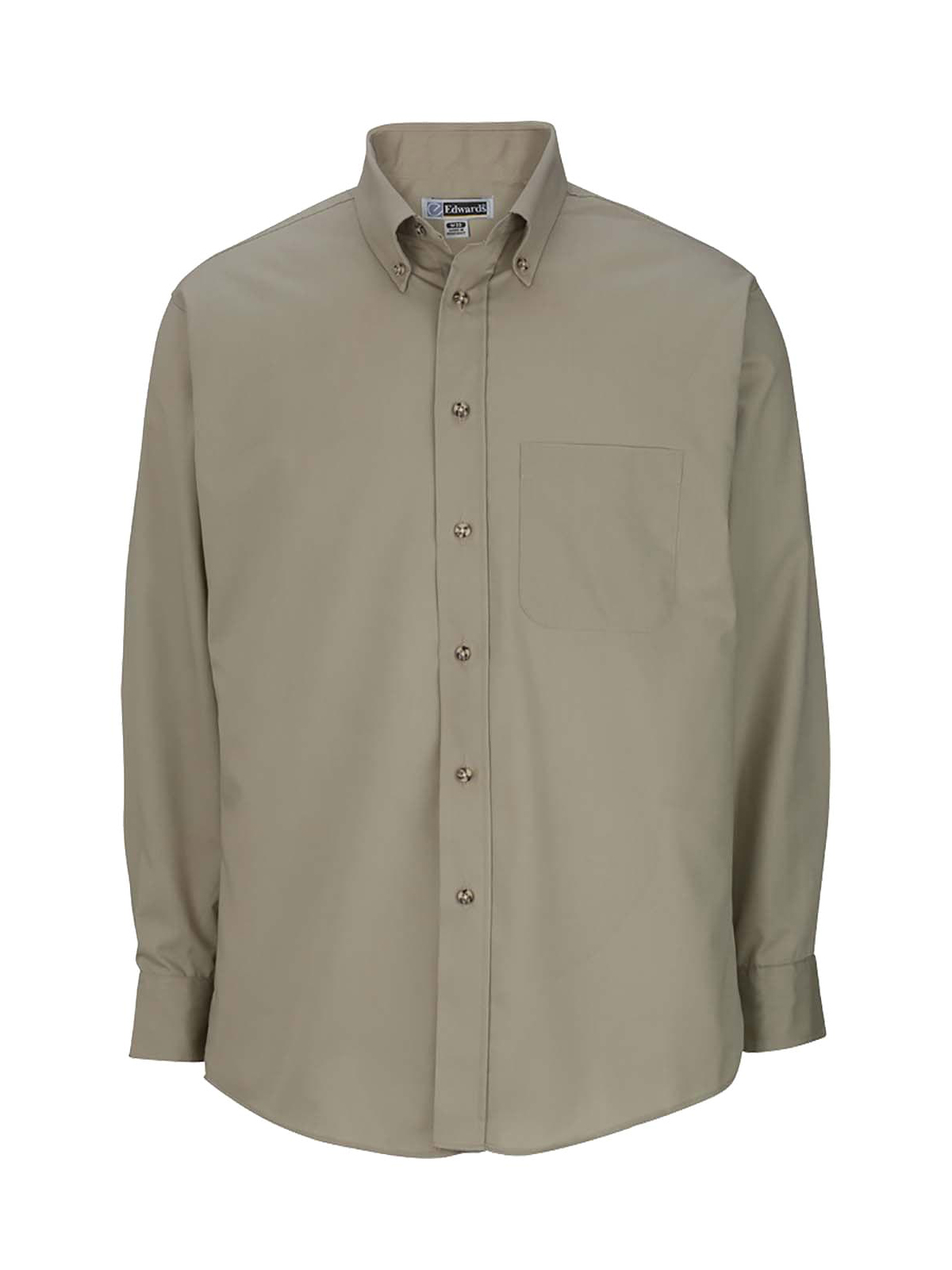 Edwards - Men's 1-Pocket Long Sleeve Poplin Shirt 8