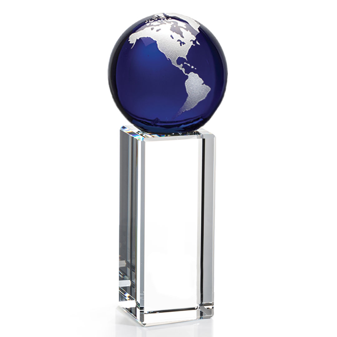Luz Globe Award - Blue/Silver 10