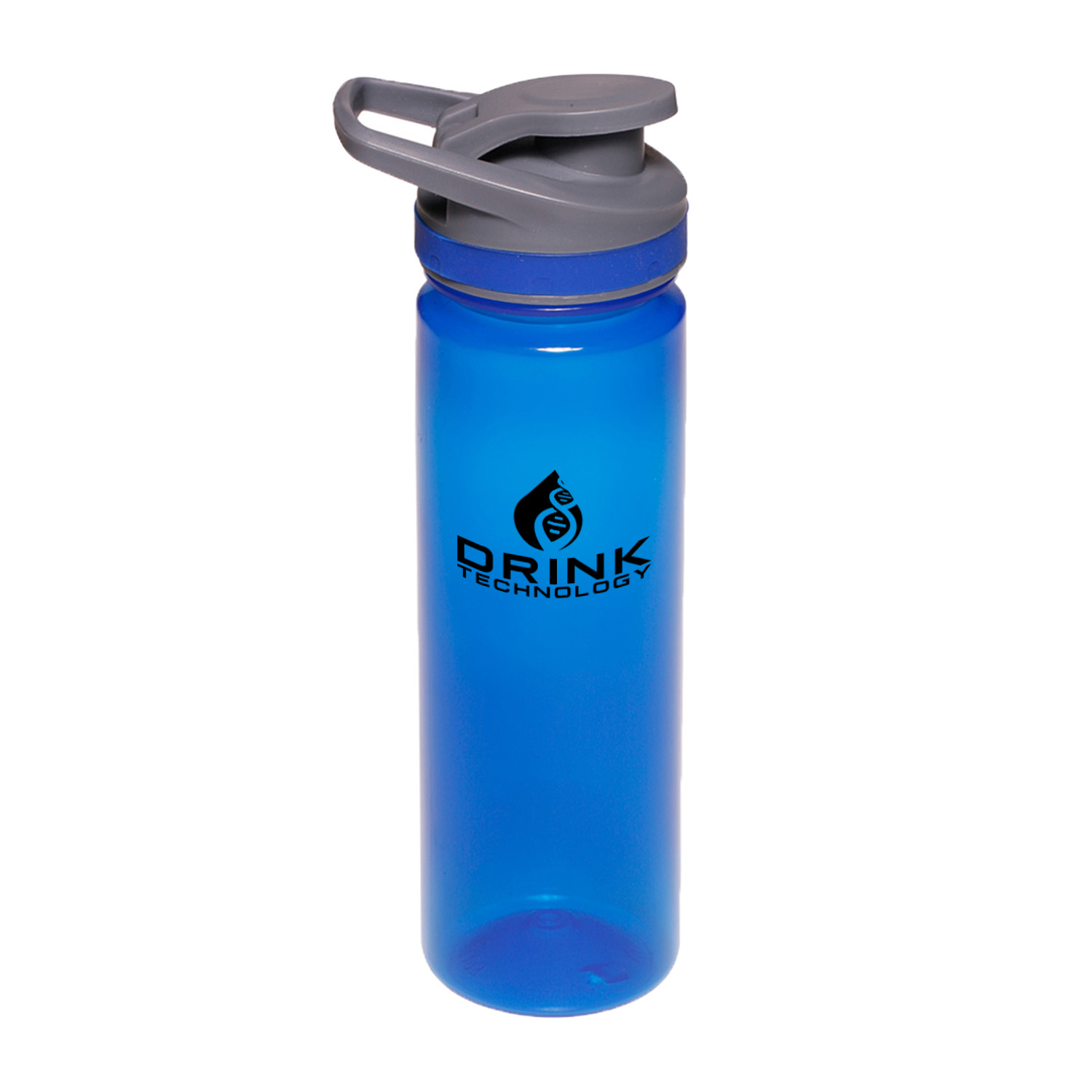 22 oz. Ebro Plastic Sports Water Bottle (1 Color Imprint) 3