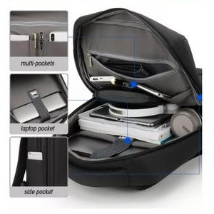 Travel Laptop Backpack With USB Charging Port 2
