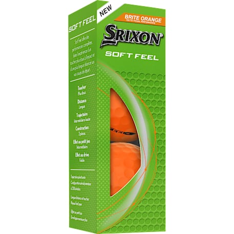 Srixon Soft Feel BRITE Golf Balls - 3 Pack 11