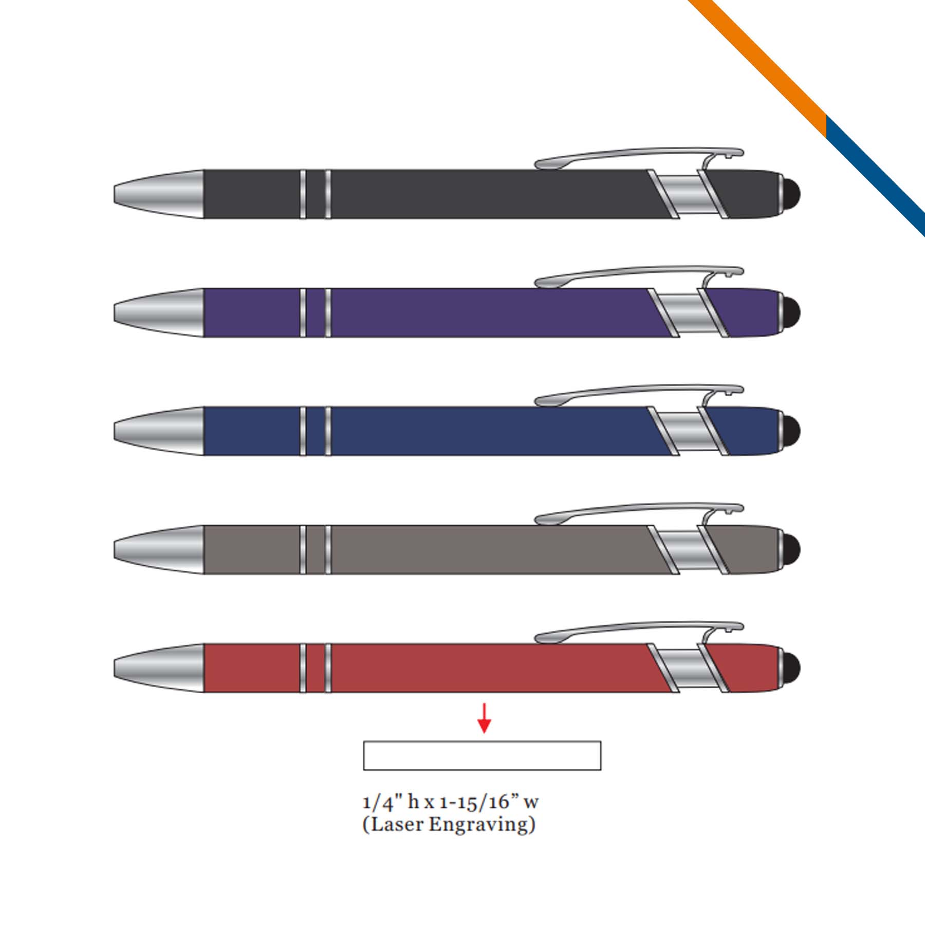 Fasek 2in1 Rub Stylus Pen 6