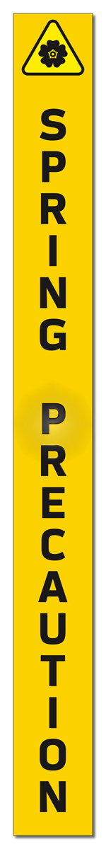 Magnet - 1.5x15.5 Square Corners 40 Mil Outdoor Safe 2