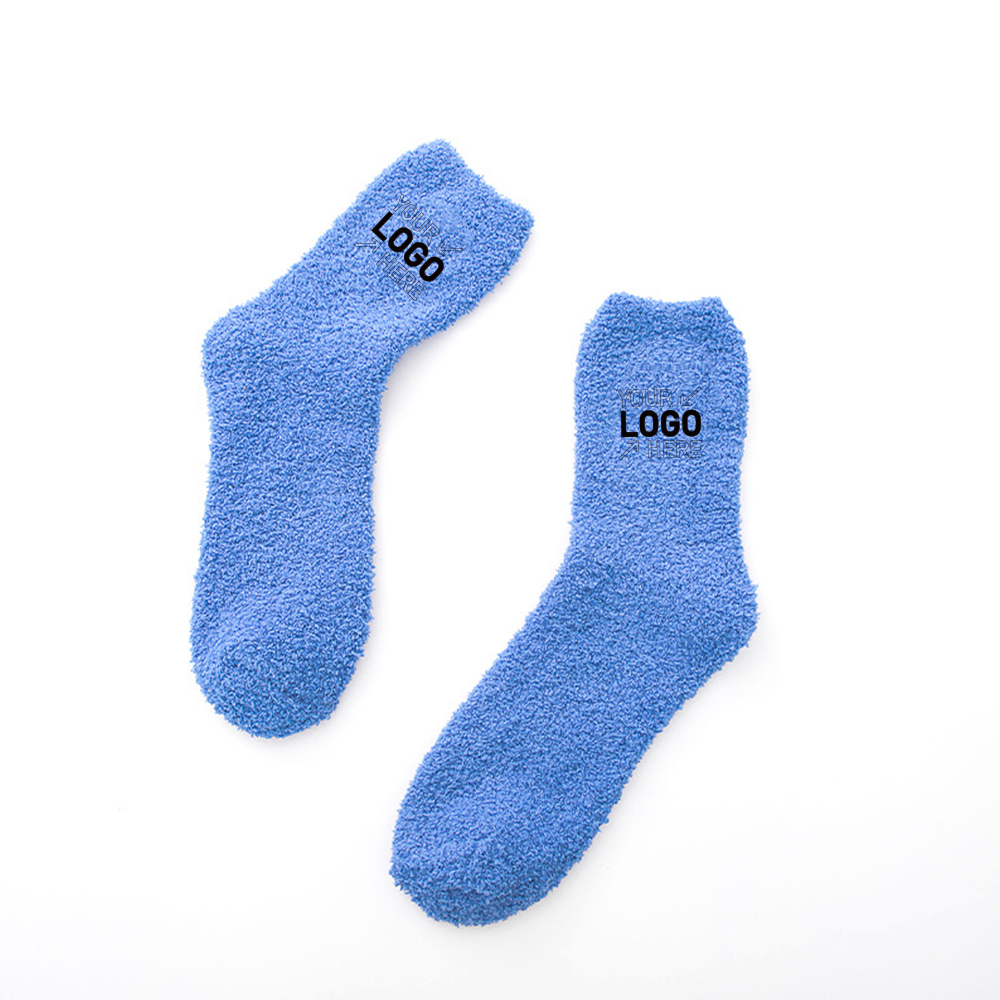 Fuzzy Coral Fleece Socks 4