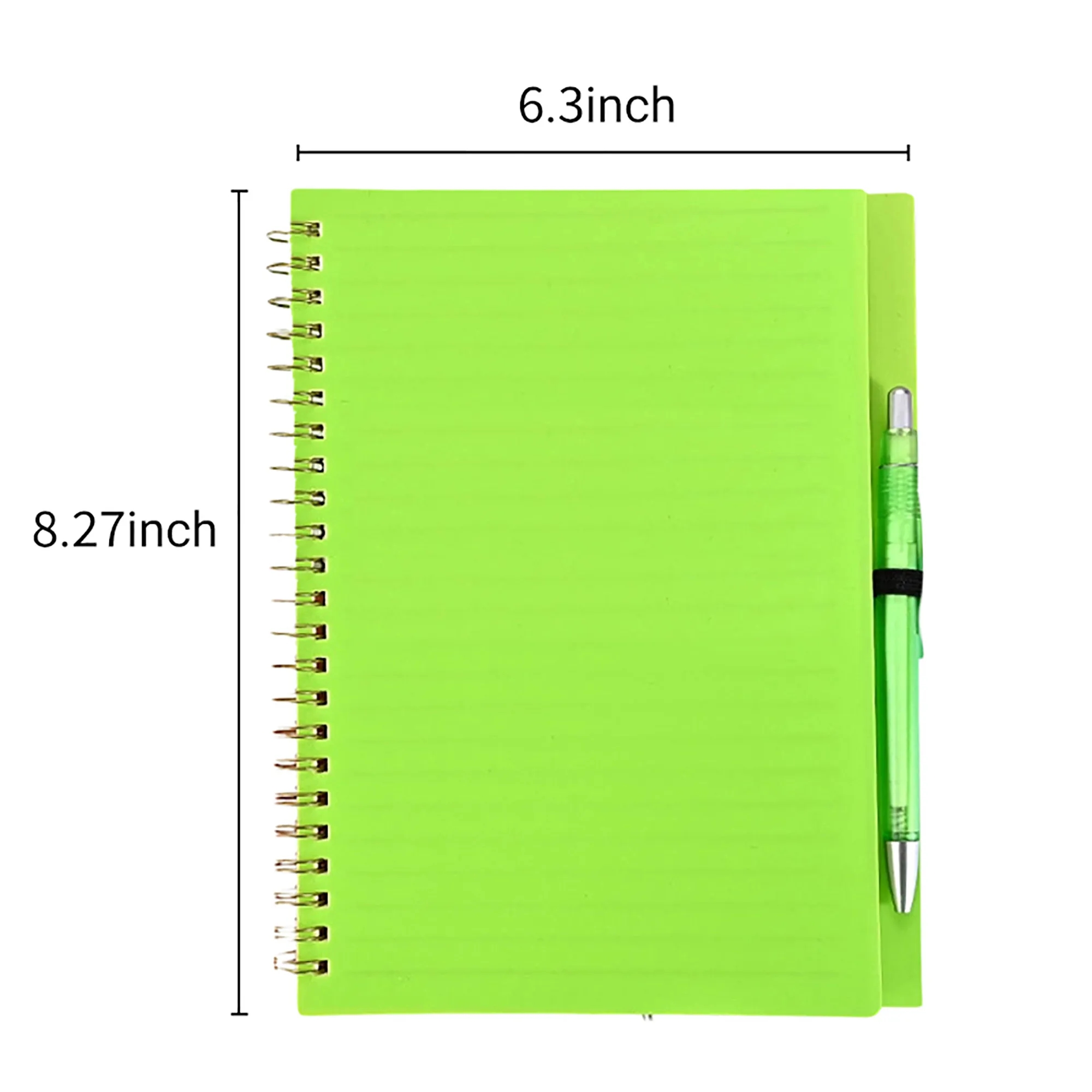 Durable Spiral Bound A5 Notebook with Soft Cover 3