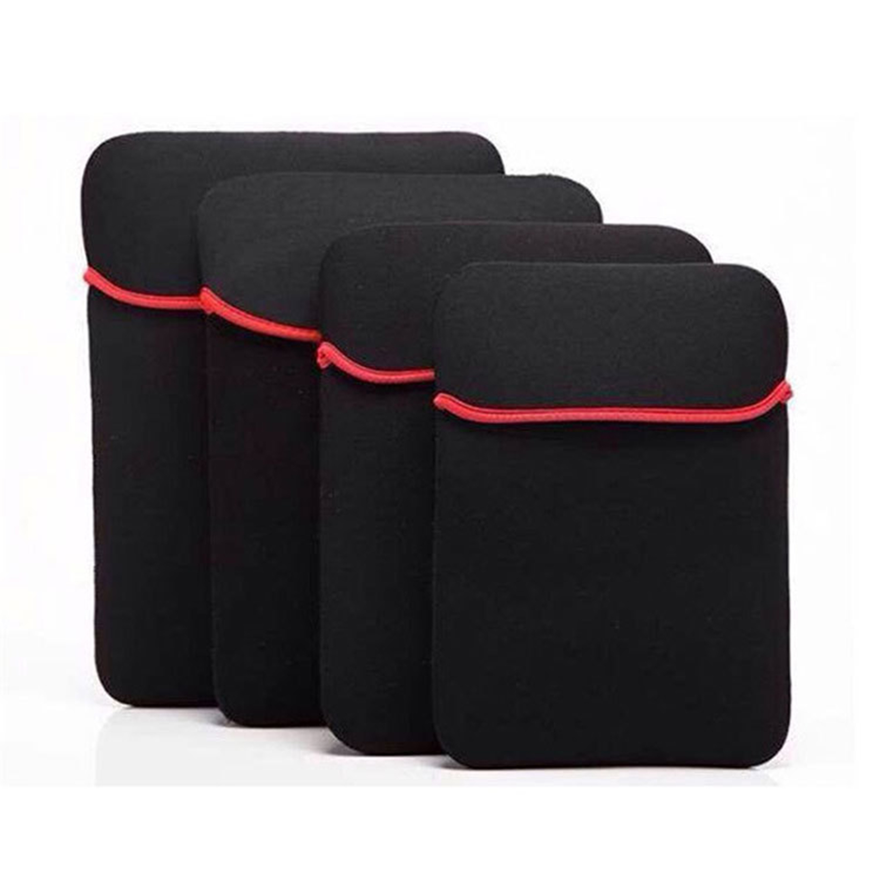 Reversible Black Custom Logo Neoprene 15 Inch Laptop Sleeve 2
