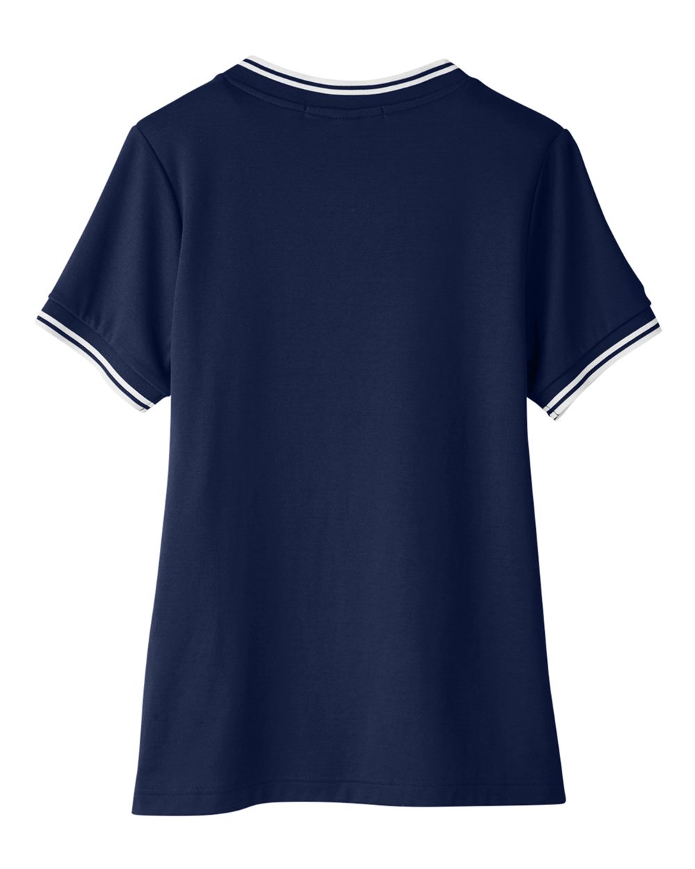 Women's CrownLux Performance® Plaited Tipped V-Neck Shirt - DG20CW 16