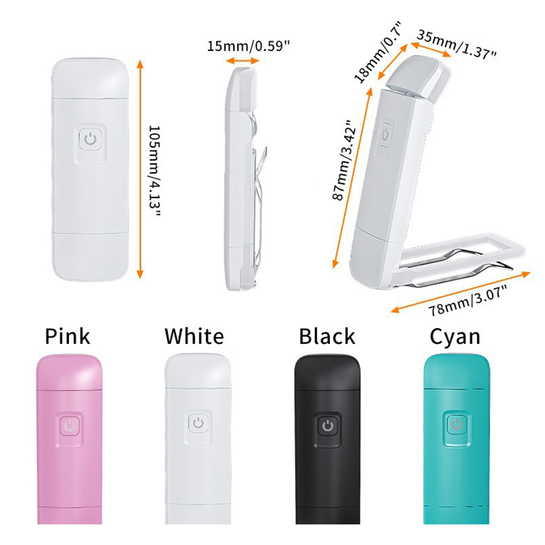 USB Rechargeable Book Light 2